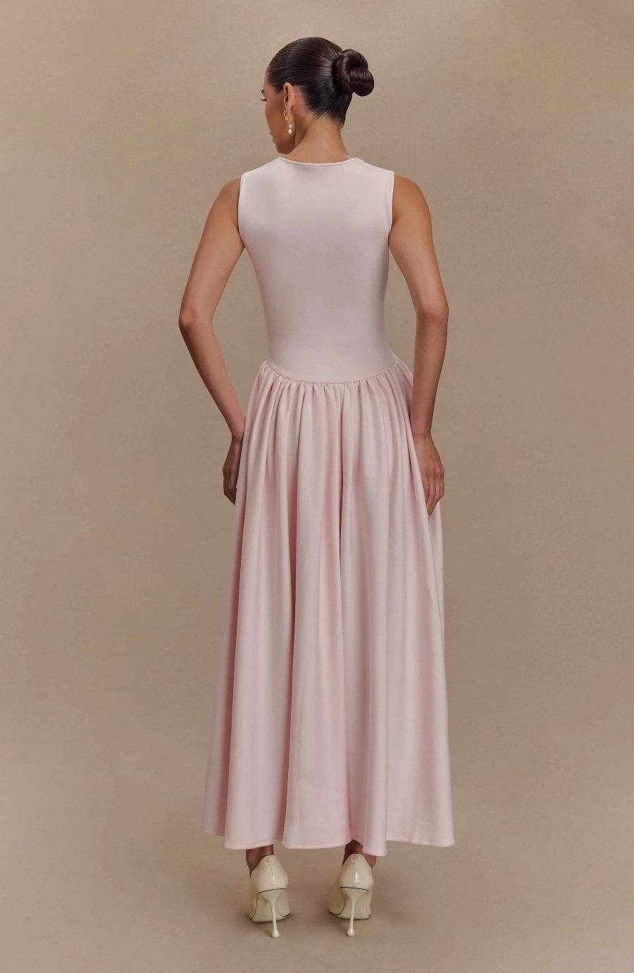Sharon Scuba Jersey Midi Dress