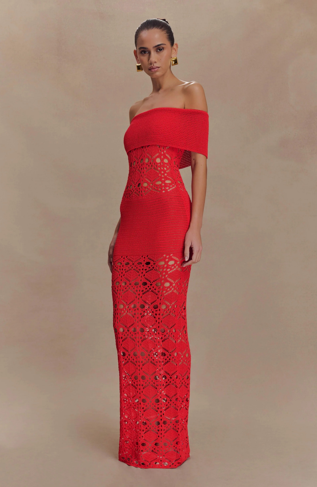 Mykonos Ivory Gown Maxi Dress