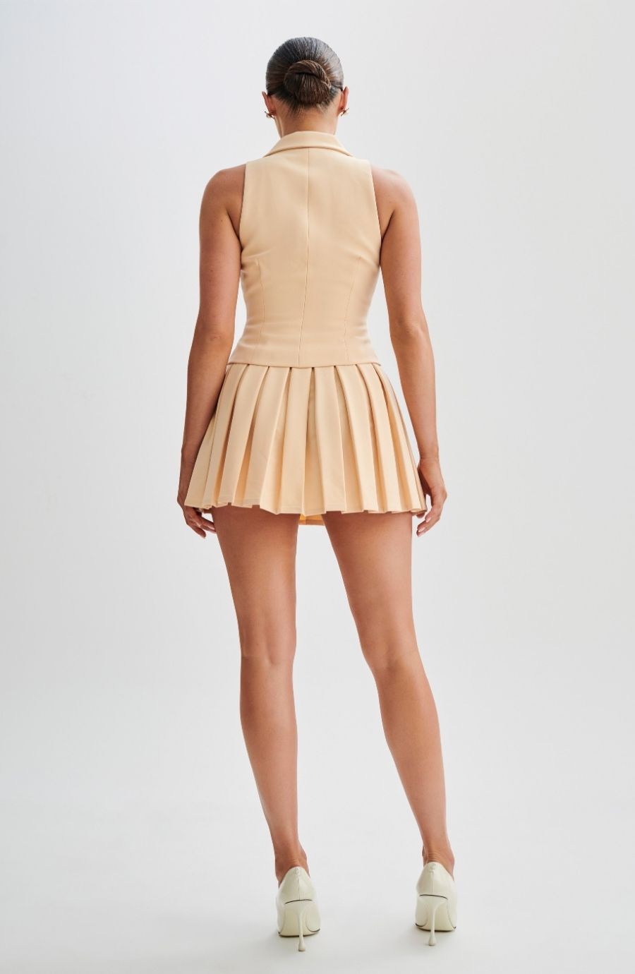 Mura Pleated Mini Skirt