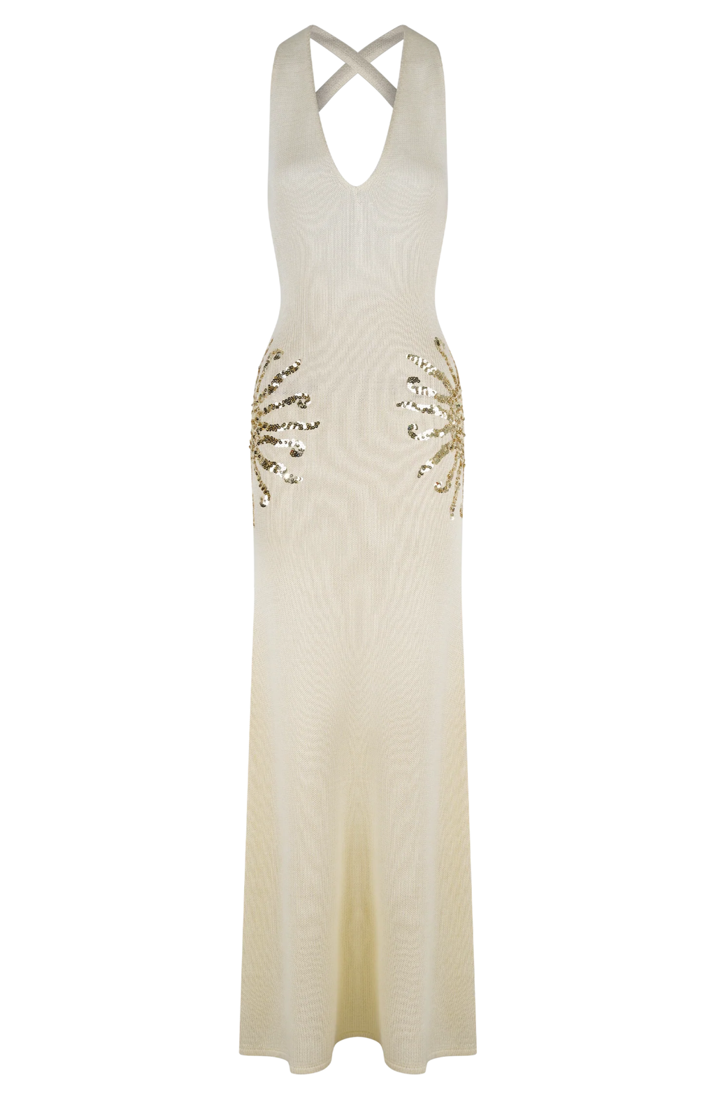 Capri Sea Gown Maxi Dress
