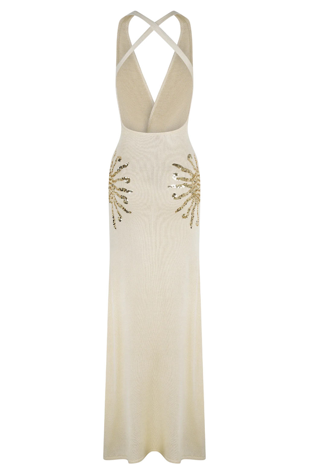 Capri Sea Gown Maxi Dress