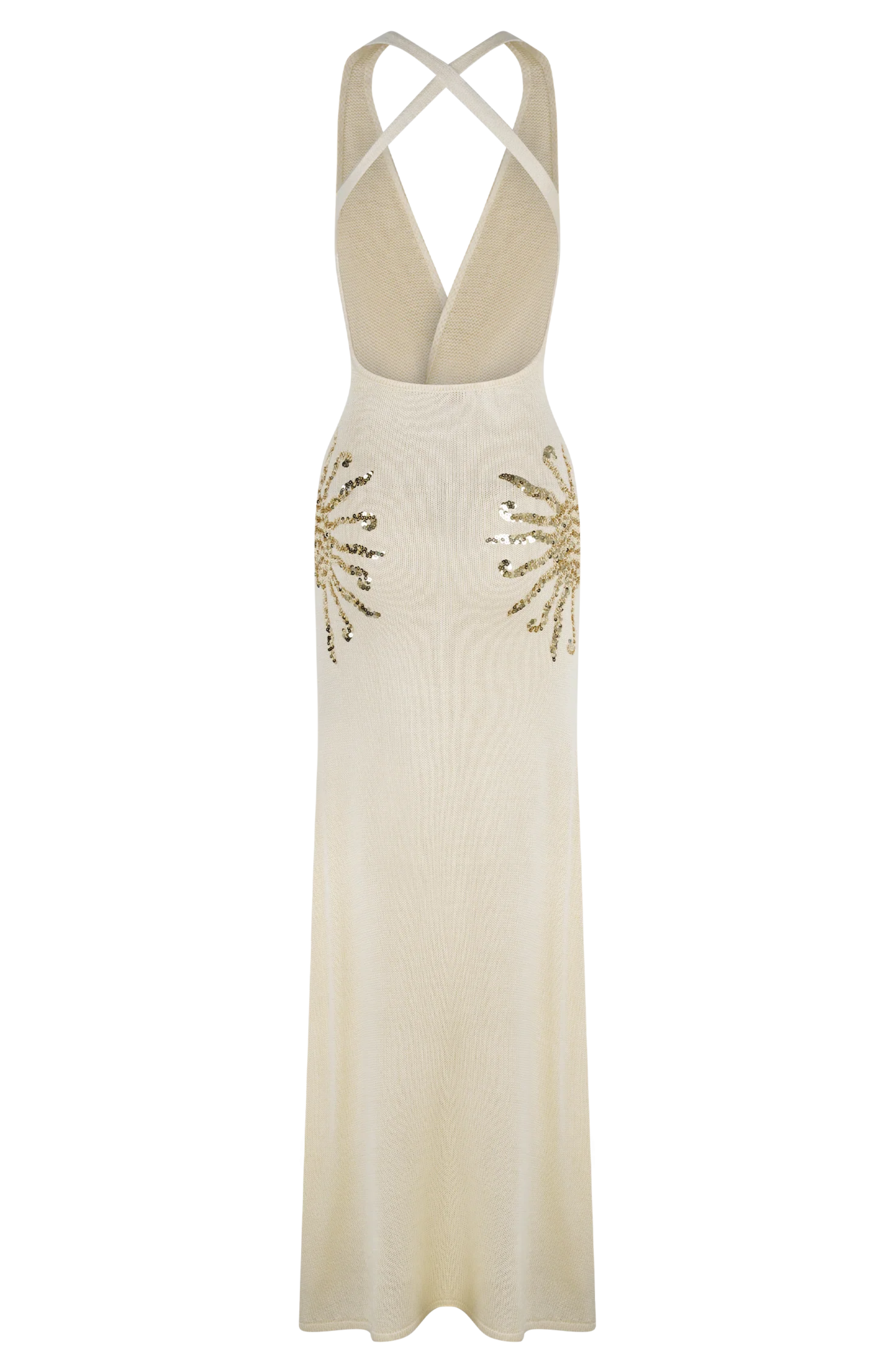 Capri Sea Gown Maxi Dress