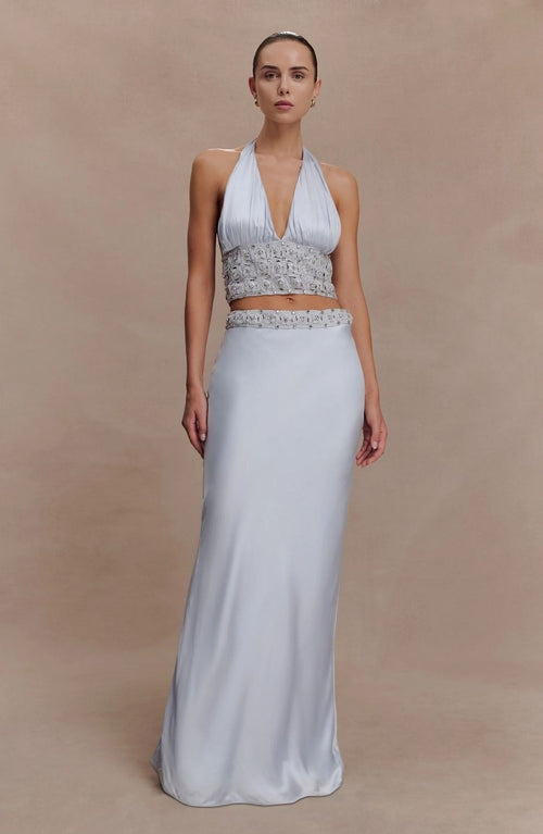 Clementine Embellished Halter Set