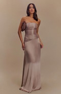 Monaco Nude Gown Maxi Dress