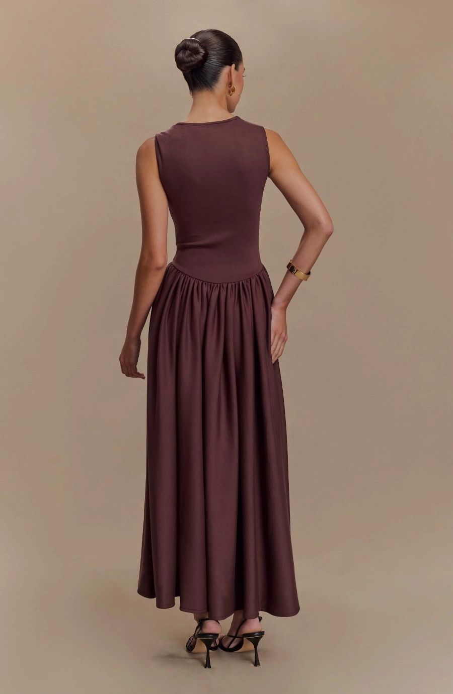 Sharon Scuba Jersey Midi Dress