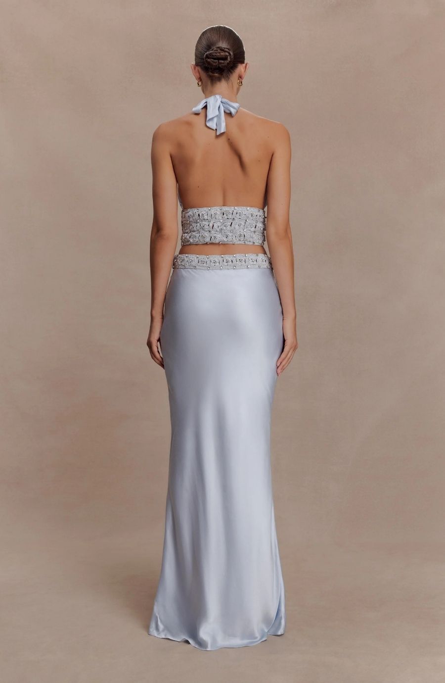 Clementine Embellished Halter Set