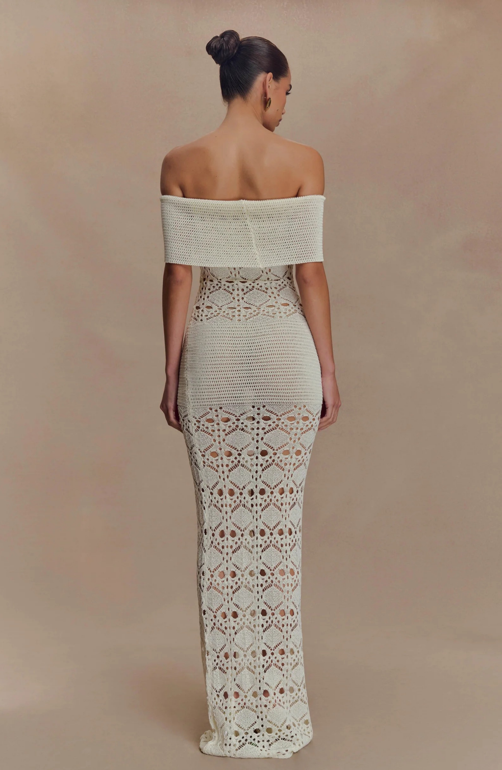 Mykonos Ivory Gown Maxi Dress