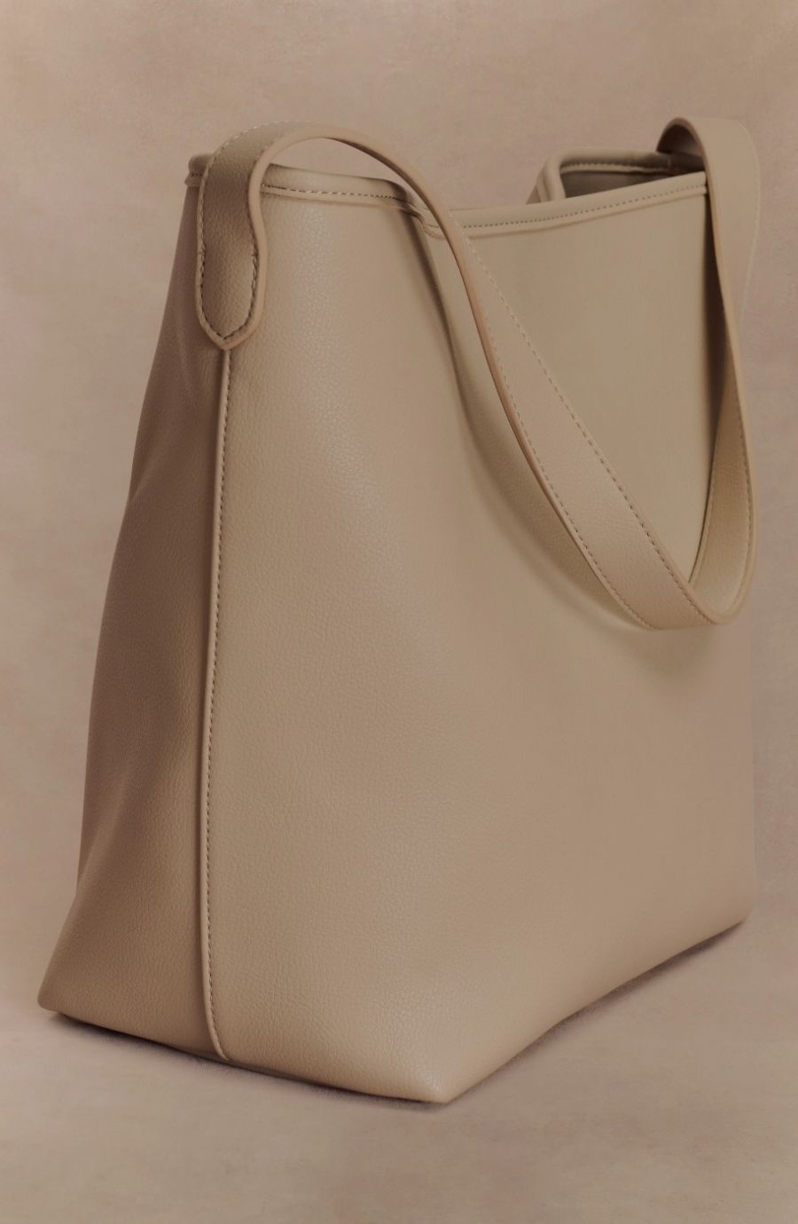 Winnie Relaxed Faux Leather Tote Bag