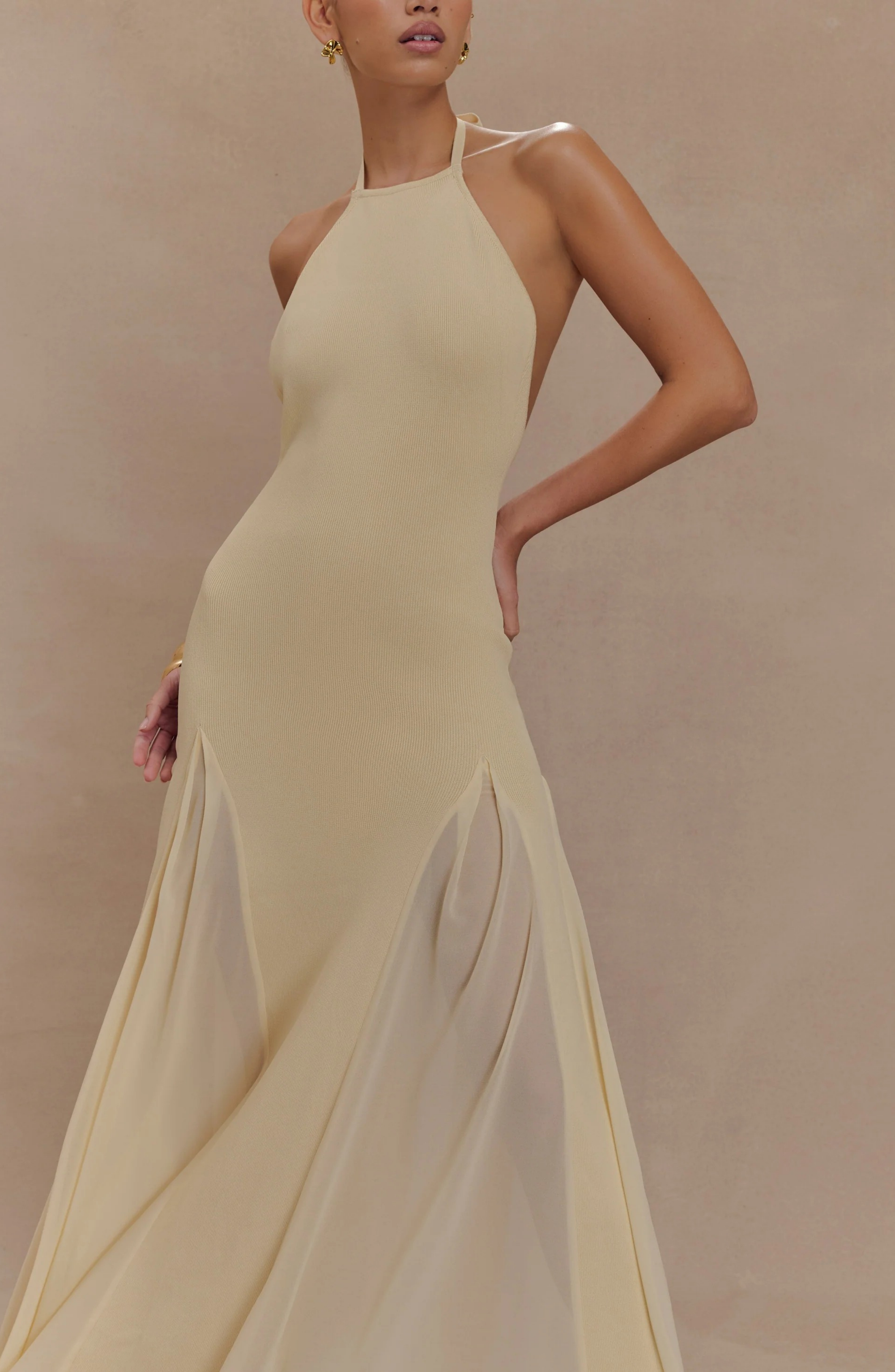 Amalfi Dune Maxi Dress