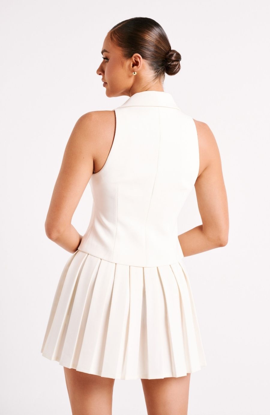 Mura Pleated Mini Skirt