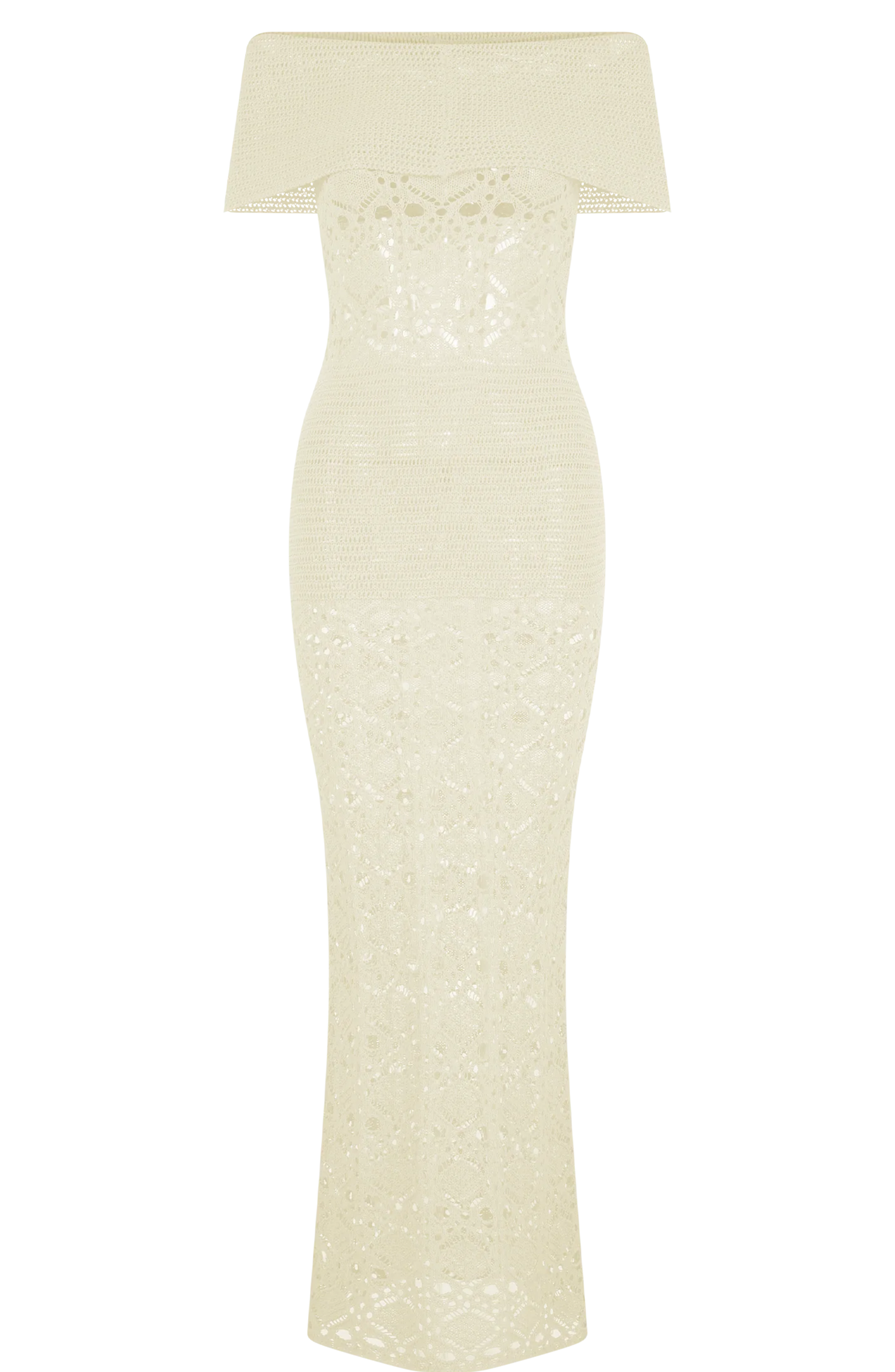 Mykonos Ivory Gown Maxi Dress