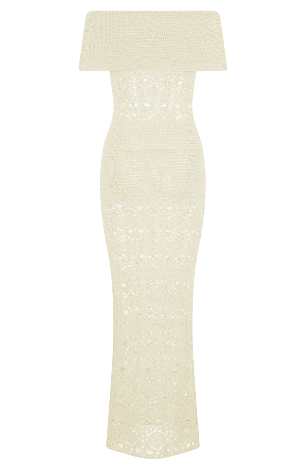 Mykonos Ivory Gown Maxi Dress