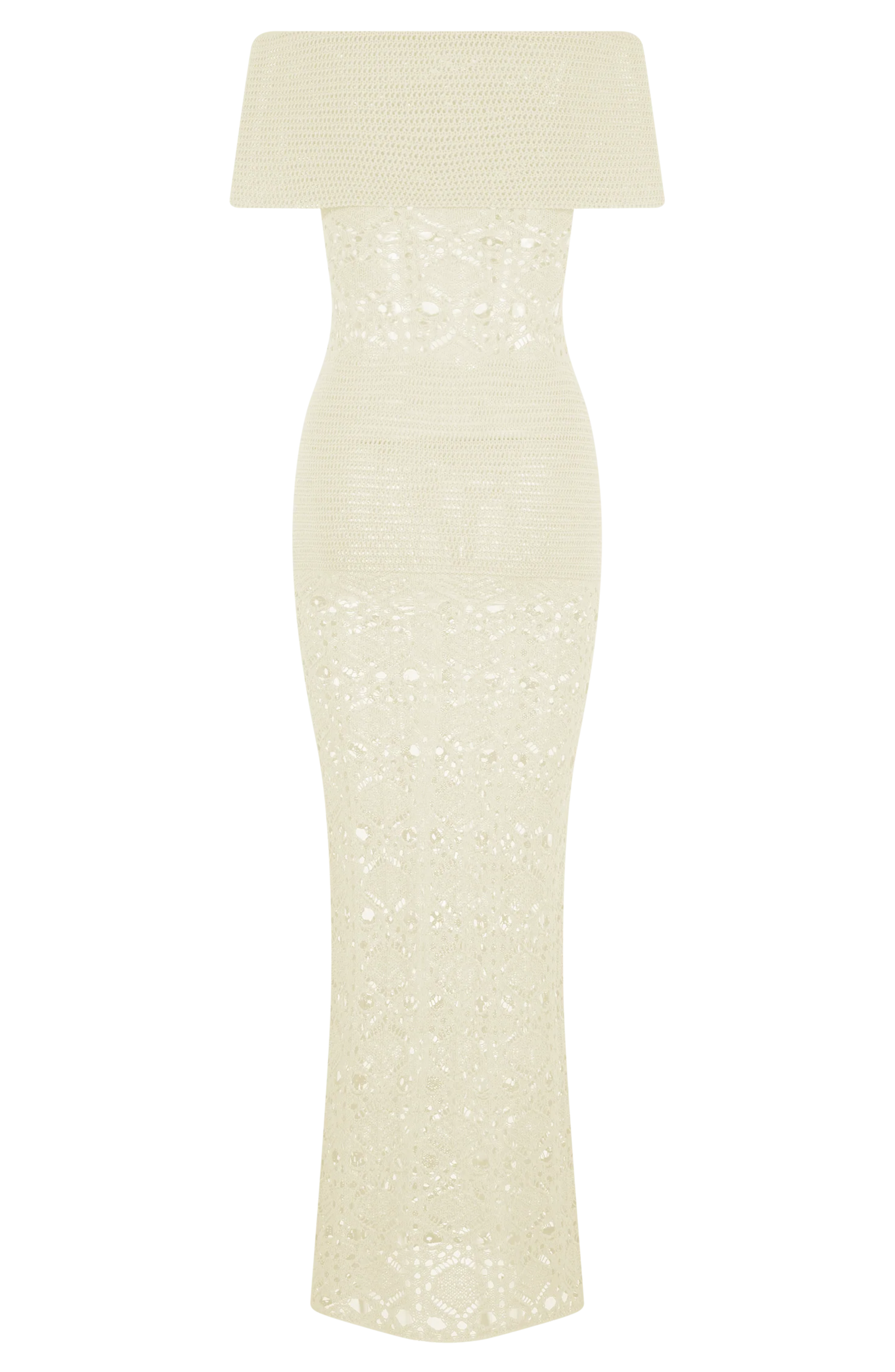 Mykonos Ivory Gown Maxi Dress