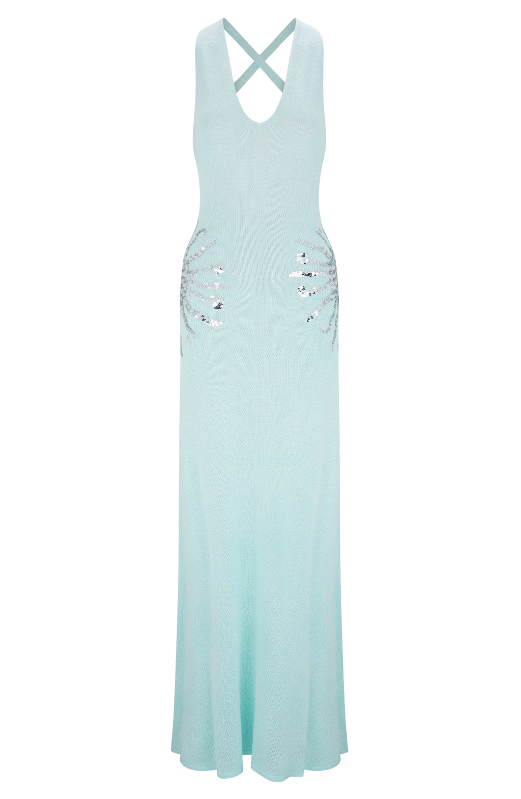 Capri Sea Gown Maxi Dress