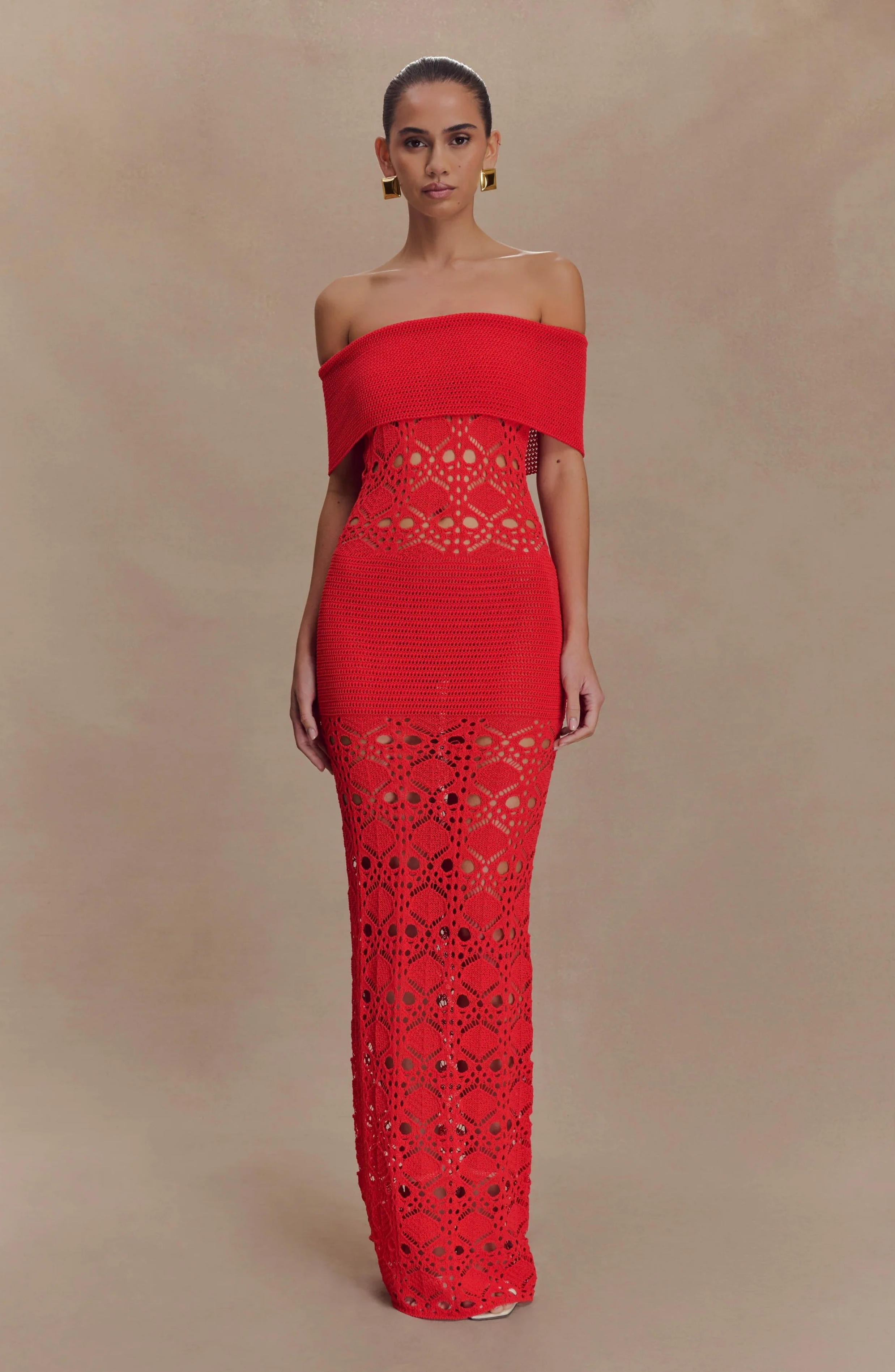 Mykonos Ivory Gown Maxi Dress
