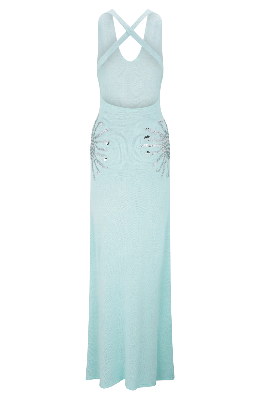 Capri Sea Gown Maxi Dress