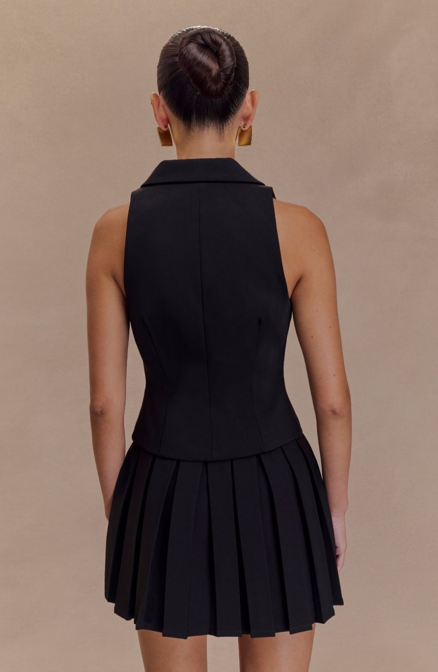 Mura Pleated Mini Skirt